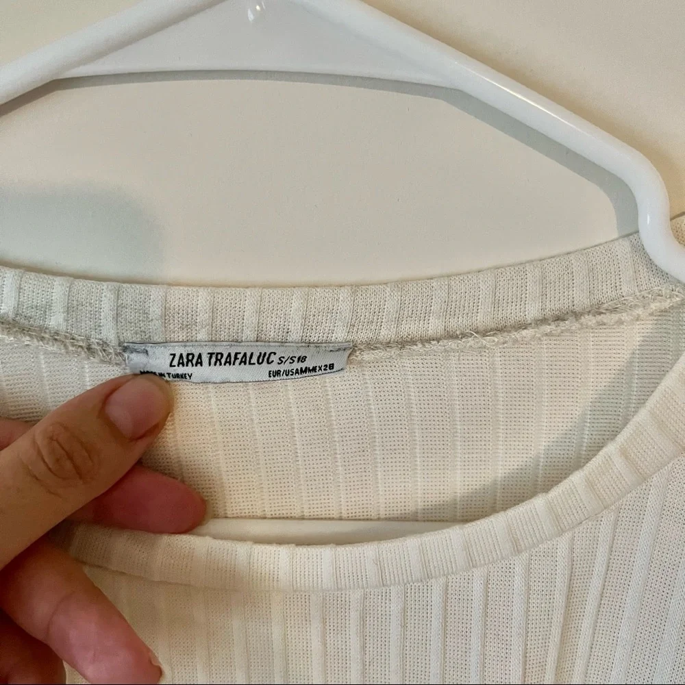 NWOT Zara long sleeve blouse - Picture 5 of 5
